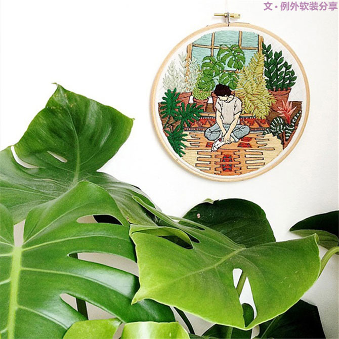 這樣的植物新玩法，你絕對沒見過，不看后悔！-別墅設(shè)計,軟裝設(shè)計,室內(nèi)設(shè)計,豪宅設(shè)計,深圳例外軟裝設(shè)計公司