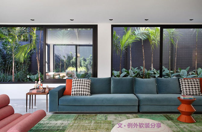 約會色彩—開放式現代簡約軟裝設計住宅-別墅設計_軟裝設計_室內設計_豪宅設計-深圳例外軟裝設計公司