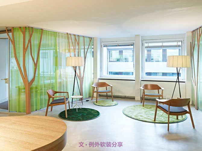 蘇黎世創(chuàng)意設(shè)計辦公室，工作再忙也來勁-別墅設(shè)計_軟裝設(shè)計_室內(nèi)設(shè)計_豪宅設(shè)計-深圳例外軟裝設(shè)計公司